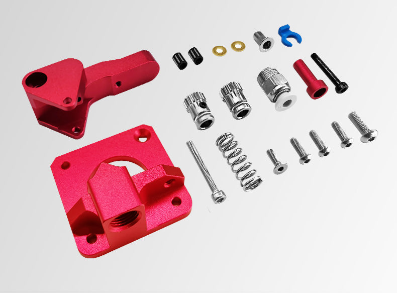 Creality Extruder-Kit CR-series (Red Double Gear)