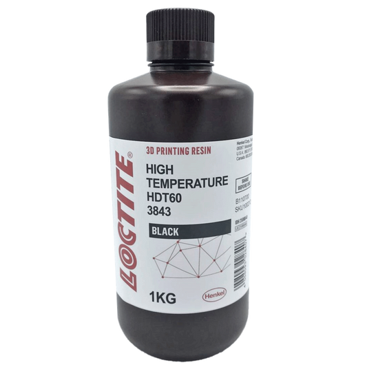Loctite 3D 3843 HDT60 Matte Black Resin - 1 kg