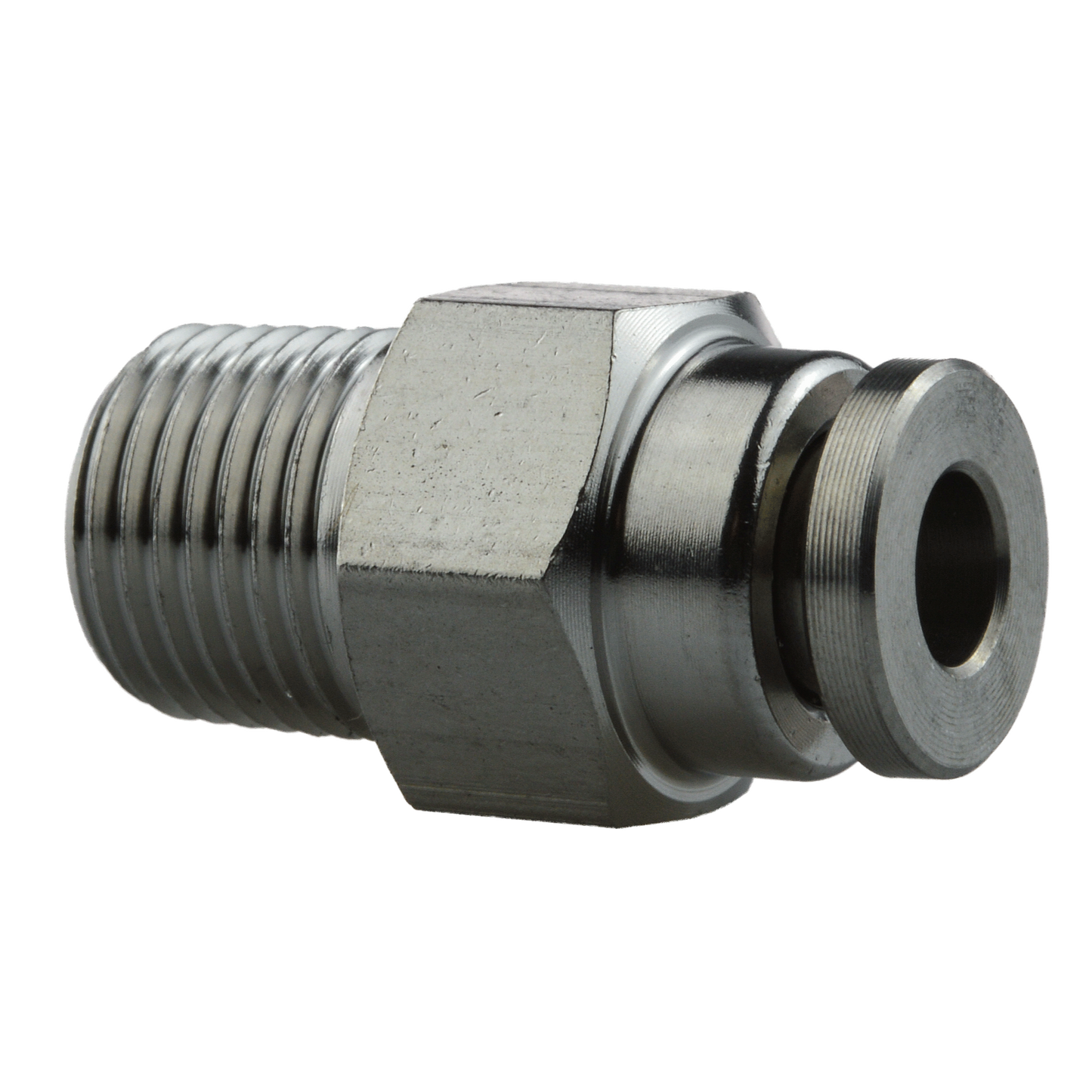 Push Fitting PC4-01 - Stainless Steel - M10